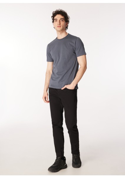 Yuvarlak Yaka Indigo Erkek T-Shirt 242 Lcm 242015 Gael Indigo fiyatları