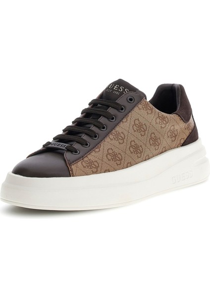 Kahve - Bej Erkek Sneaker Elba