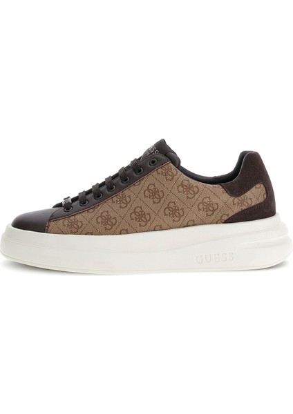 Kahve - Bej Erkek Sneaker Elba