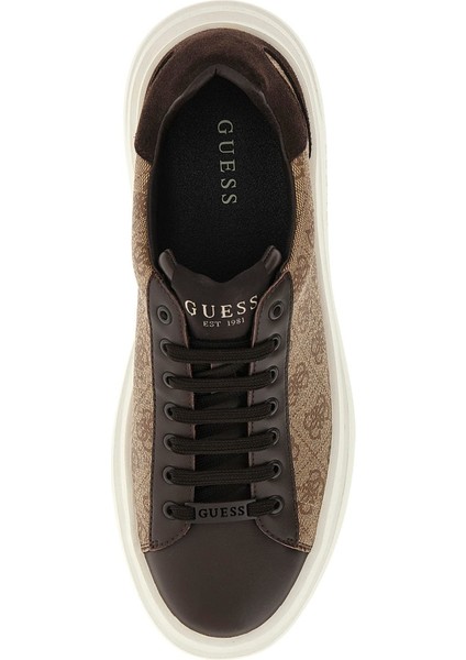 Kahve - Bej Erkek Sneaker Elba