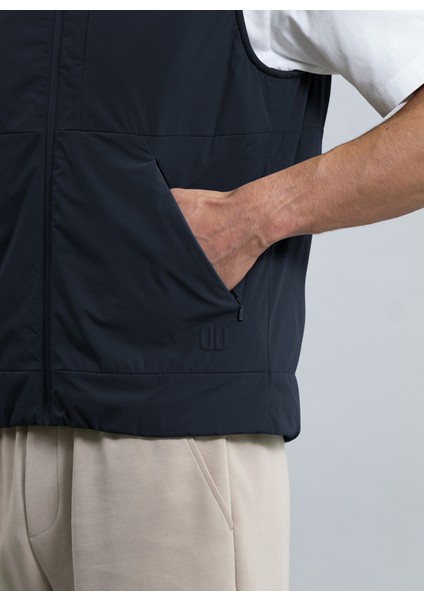 Düz Lacivert Erkek Yelek Arlo Radda modelleri