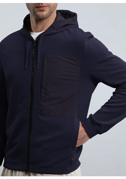 Kapüşon Yaka Düz Lacivert Erkek Sweatshırt Astro Lıss/mırto indirimleri