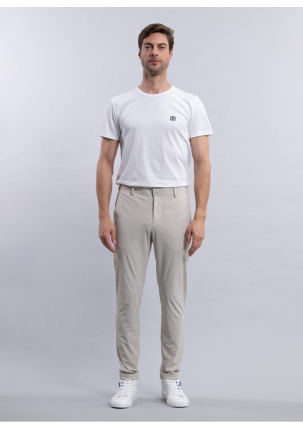 Normal Bel Düz Paça Slim Fit Taş Erkek Pantolon Dolph Trevı