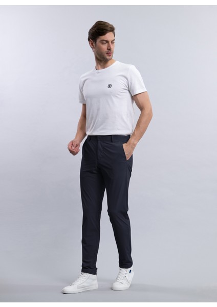 Normal Bel Düz Paça Slim Fit Lacivert Erkek Pantolon Dolph Trevı fiyatları