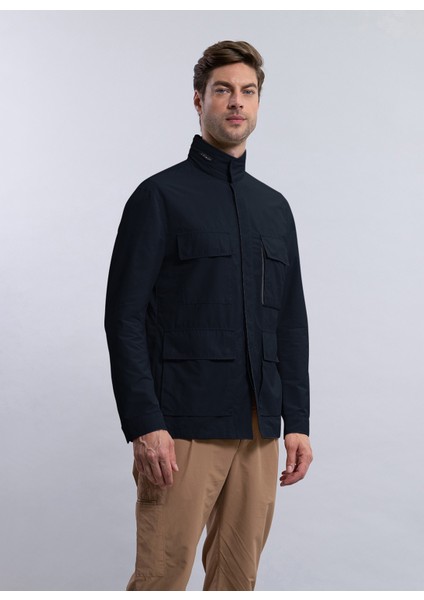 Lacivert Erkek Mont Bresh Recco