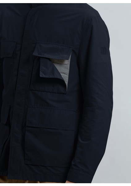 Lacivert Erkek Mont Bresh Recco modelleri