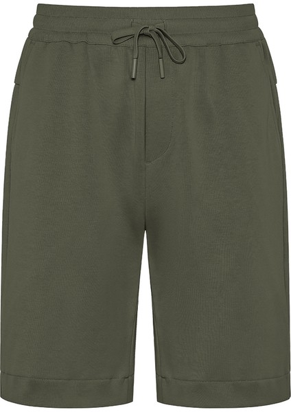 Haki Erkek Sweat Şort Fılo Lıssone