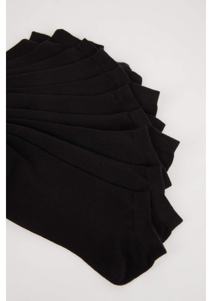 Erkek 10Lu Pamuklu Patik Çorap D0318Axns modelleri