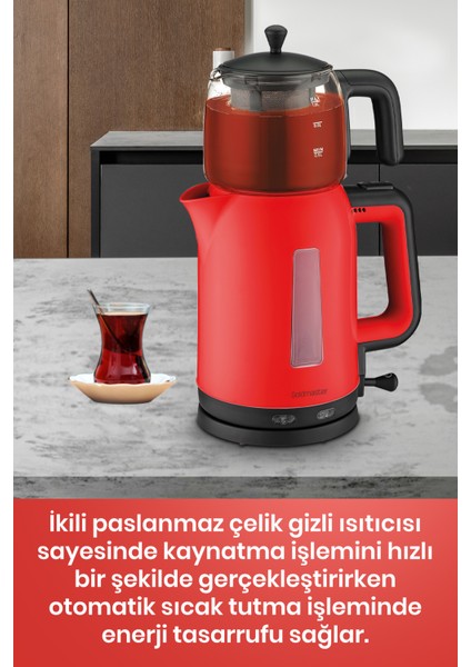 Yakamoz IN-6705 Çeyiz Seti Kırmızı