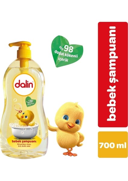 Bebek Şampuanı Klasik 700ML Pompalı (6 Set) fiyatları