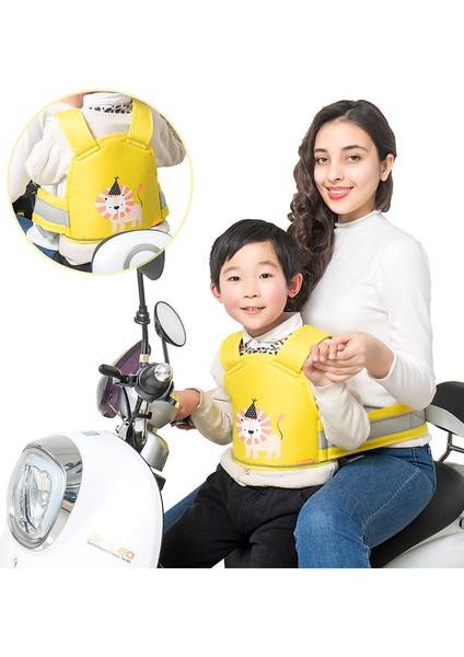 Motosiklet Sürme Çocuk Koruma Kemeri Emniyet Kayışları (Yurt Dışından)