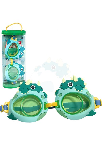Rctoys Çocuk Yüzme Gözlüğü Silikon Gözlük (Yurt Dışından)