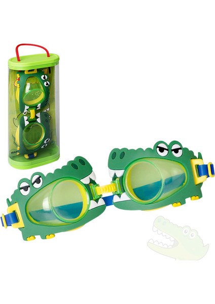 Rctoys Çocuk Yüzme Gözlüğü Silikon Gözlük (Yurt Dışından)