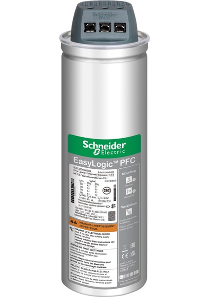 25KVAR 400V Easycan Kondansatör