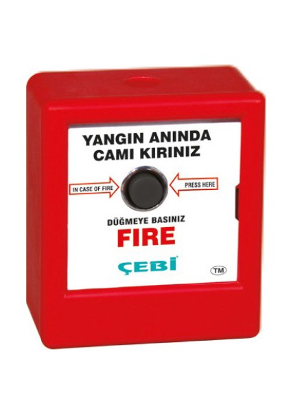 Kare Yangın Ihbar Butonu