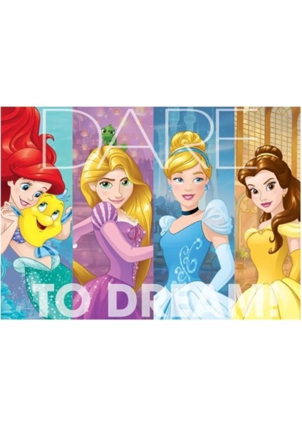 Ks Games Disney Prenses Çocuk Puzzle 100 Parça