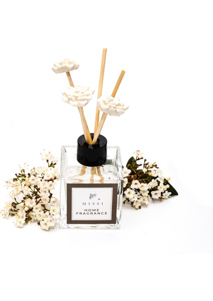 50 cc Çiçek Bambu Çubuklu White Jasmine Oda Kokusu