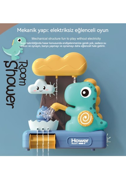 Çocuk Dönen Dinozor Banyo Oyuncağı (Yurt Dışından) fiyatları