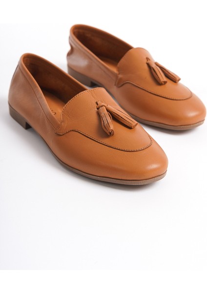 Mubiano Hakiki Deri Collection Kadın Babet Taba -MCMNG2455-TB fiyatları