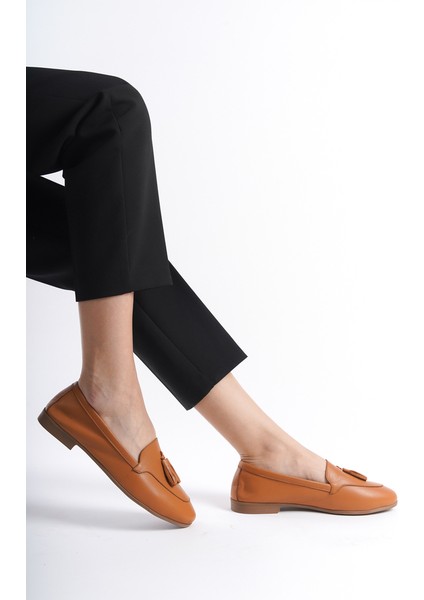 Mubiano Hakiki Deri Collection Kadın Babet Taba -MCMNG2455-TB modelleri