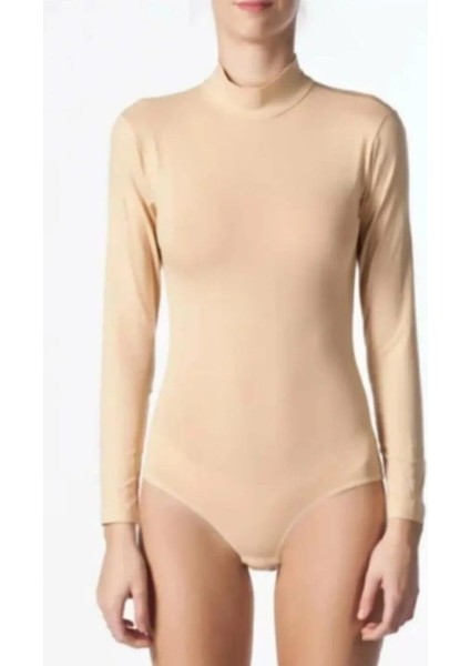 2960 Kadın Uzun Kol Çıtçıtlı Body 3 Adet