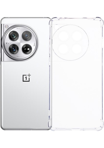 Oneplus 12 5g Tpu Kılıf Şeffaf Güçlendirilmiş Dört Köşe Telefon Arka Kabuk (Yurt Dışından)