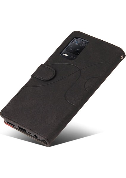 Kart Yuvası Standı ile Realme 8 5g Pu Deri Flip Folio Telefon Kılıfı (Yurt Dışından) indirimleri