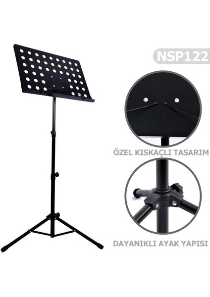 NSP122 Profesyonel Nota Sehpası