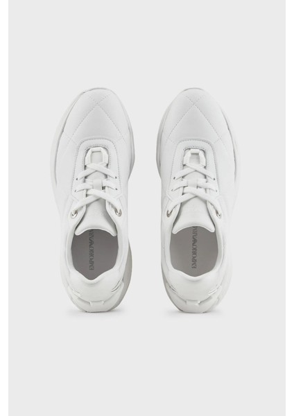 Deri Sneaker Ayakkabı Bayan Ayakkabı X3X217 XF782 01015