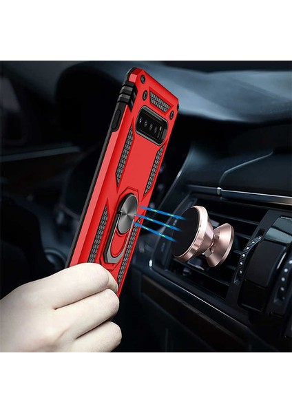 Galaxy S10 Uyumlu App Vega Kapak-Mavi