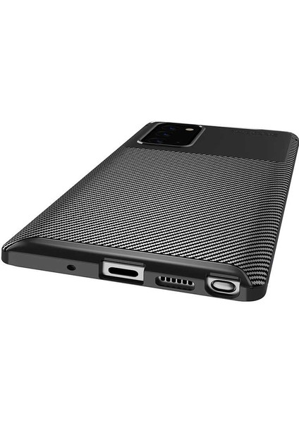 Galaxy Note 20 Uyumlu App Negro Silikon Kapak-Siyah indirimleri