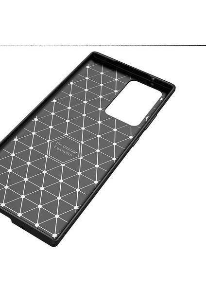 Galaxy Note 20 Ultra Uyumlu App Negro Silikon Kapak-Siyah