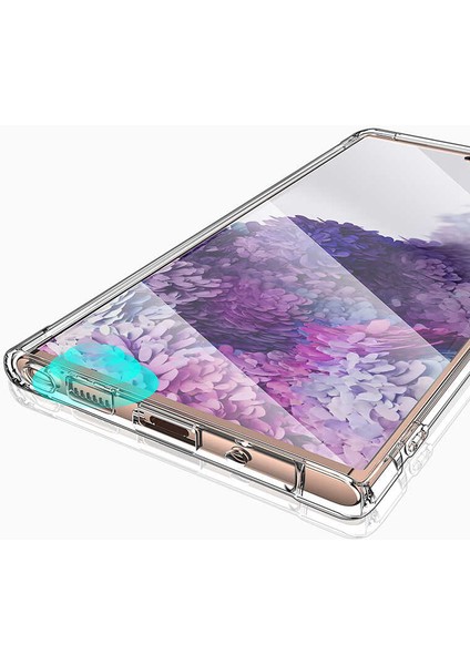 Galaxy Note 20 Ultra Uyumlu App Nitro Anti Shock Silikon-Renksiz modelleri