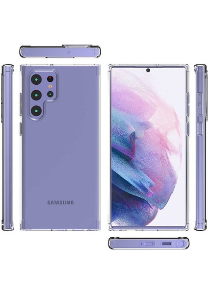 Galaxy S22 Ultra Uyumlu App Coss Kapak-Renksiz modelleri
