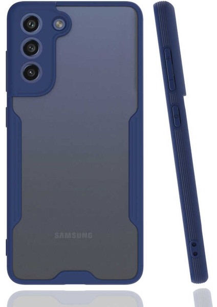 Galaxy S21 Fe Uyumlu App Parfe Kapak-Lacivert
