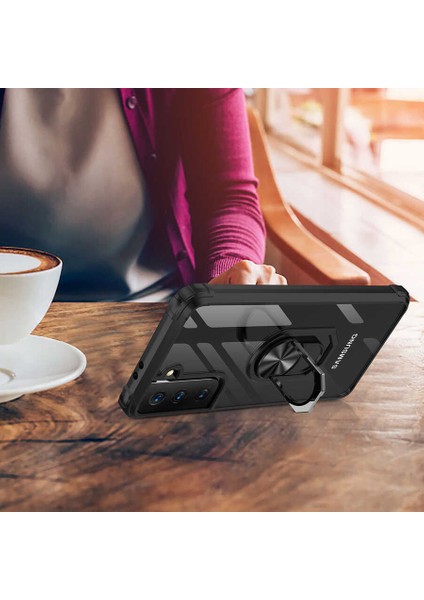 Galaxy S21 Plus Uyumlu App Mola Kapak-Kırmızı modelleri