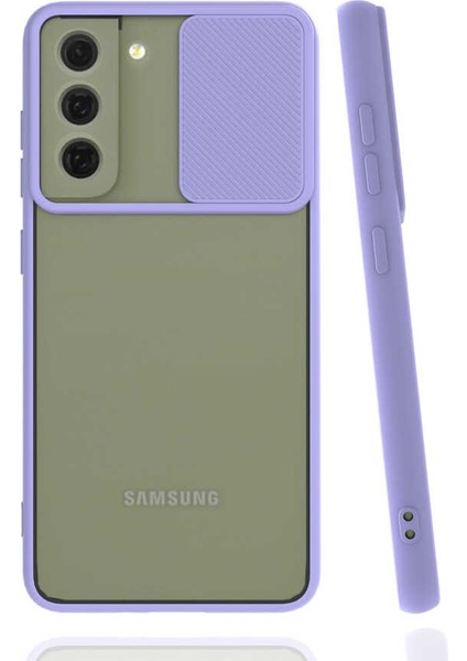 Galaxy S22 Plus Uyumlu App Lensi Kapak-Lila