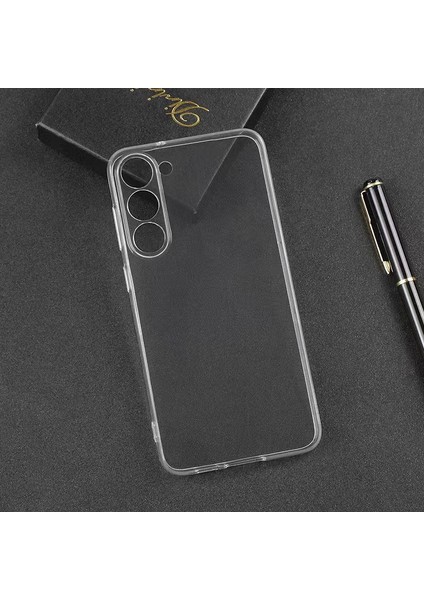 Galaxy S23 Plus Uyumlu App Süper Silikon Kapak-Renksiz fırsatları