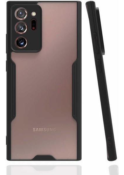 Galaxy Note 20 Ultra Uyumlu App Parfe Kapak-Siyah