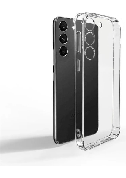 Galaxy S23 Uyumlu App 2mm Anti Shock Silikon-Renksiz