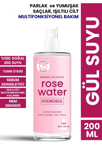 Herbal Science Gülsuyu 200 ML