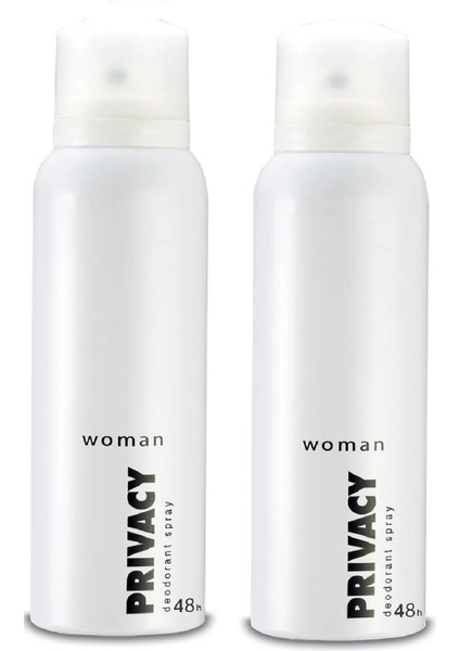 Kadın Privacy Deodorant 2 Adet 150 Ml