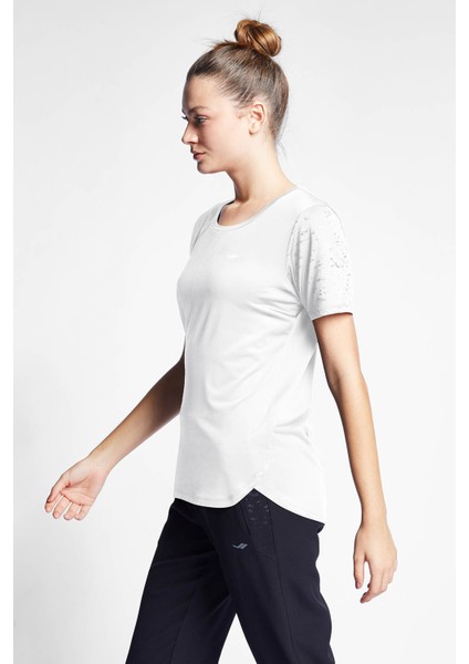 Kadın Antrenman Kısa Kollu T-Shirt 24B-2018