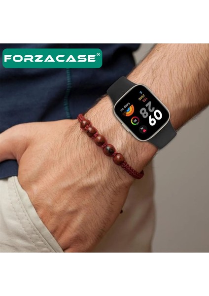 Xiaomi Redmi Watch FC395 Silikon Kordon Kayış + Ekran Koruma Filmi fırsatları