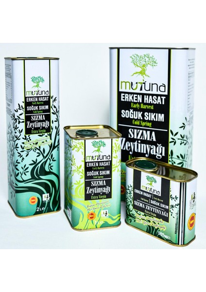 Erken Hasat Soğuk Sıkım Mut Zeytinyağı (5 Litre) fiyatları