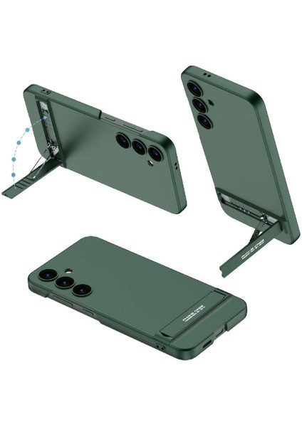 Galaxy S24 Plus Kılıf Kamera Korumalı Dikey Standlı Ays Kılıf modelleri