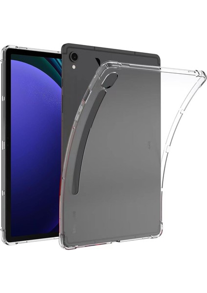 Samsung Galaxy Tab S9 11" 2023 Uyumlu Shockproof Back Shell Şeffaf Kılıf