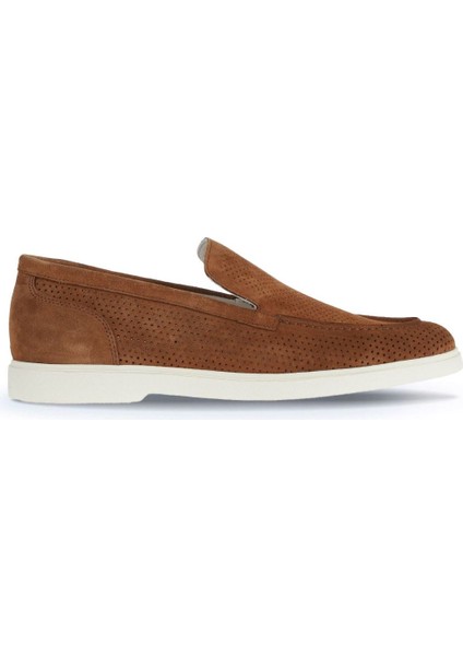 Taba Açık Süet Erkek Loafer 01MA8200