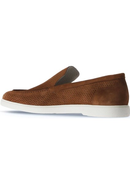 Taba Açık Süet Erkek Loafer 01MA8200