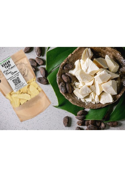 Katı Kakao - Saf Kakao Yağı - Yenilebilir - 250 gr